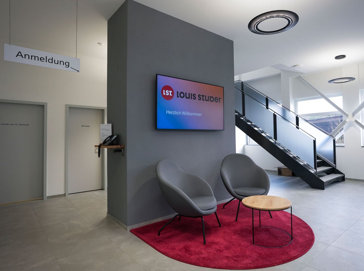 Entrance area, Louis Stuber AG, Kilchenmann