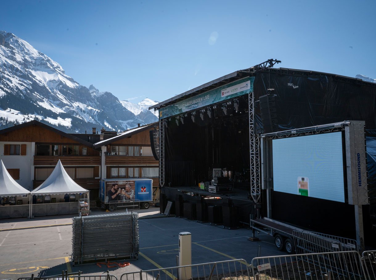 Setup, Marketplace, Adelboden Live 2026, Kilchenmann AG Setup, Marketplace, Adelboden Live 2026, Kilchenmann AG