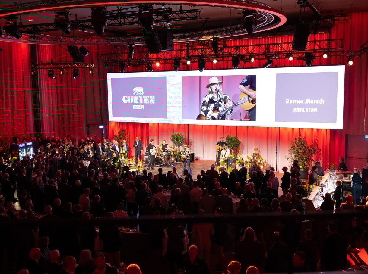Musical performance, Arena, Feldschlösschen Osterschoppen 2026, Kursaal Bern, Kilchenmann AG