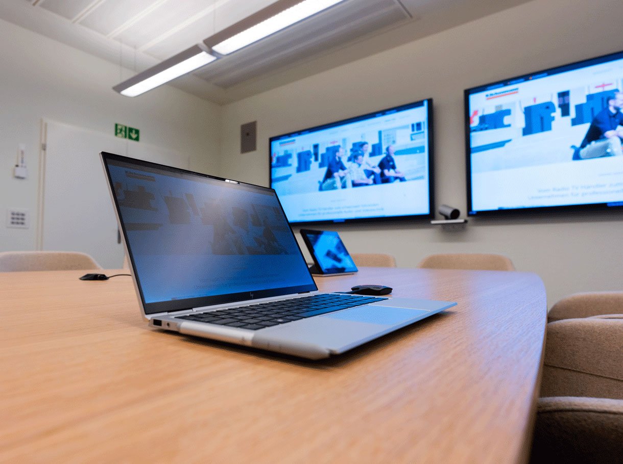 Videokonferenzsystemen und 70 Zoll Displays