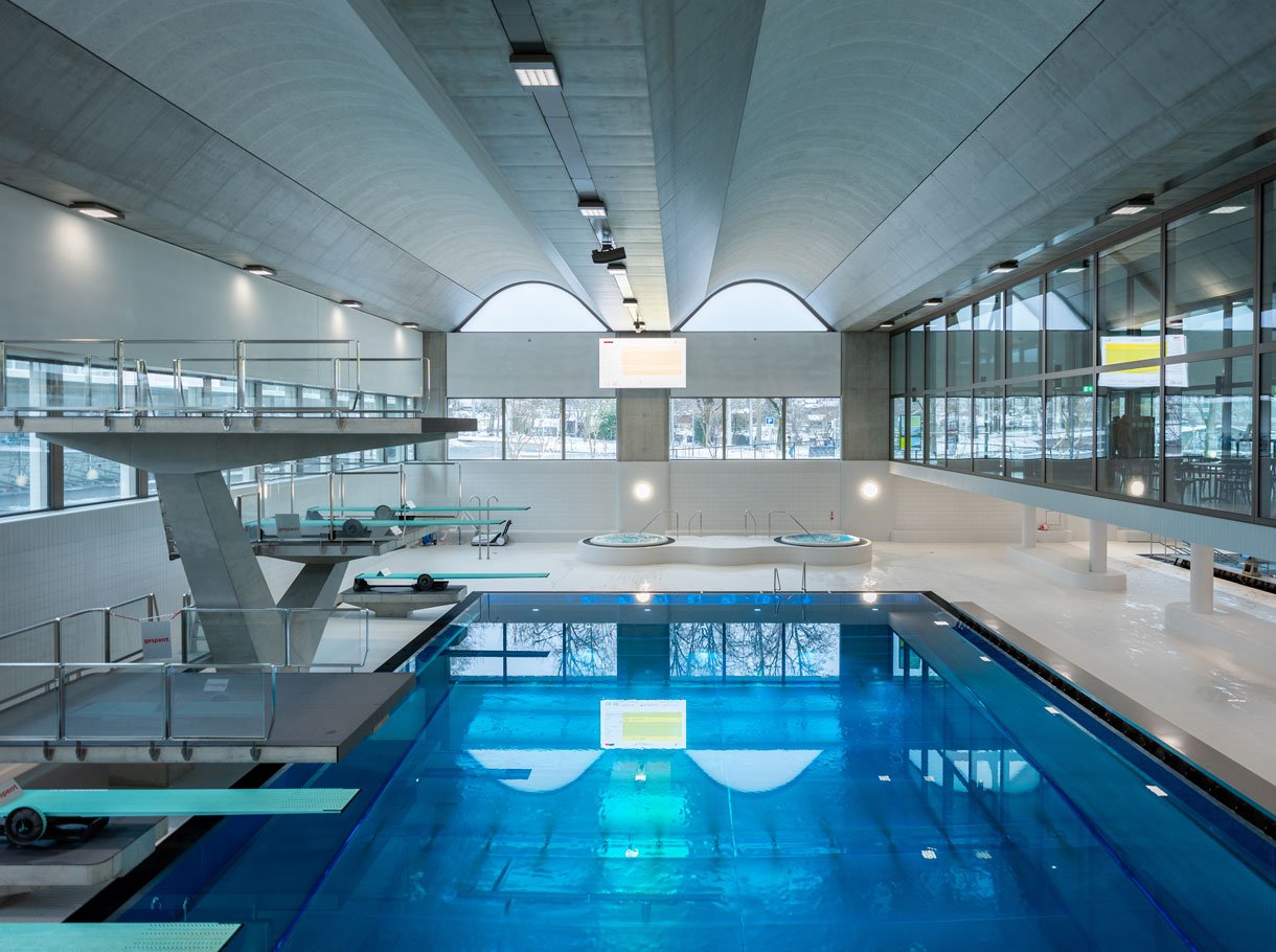 Reference Neufeld indoor swimming pool, Berne