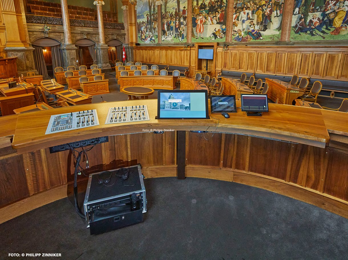Reference picture Federal Palace Bern, Council of States Hall