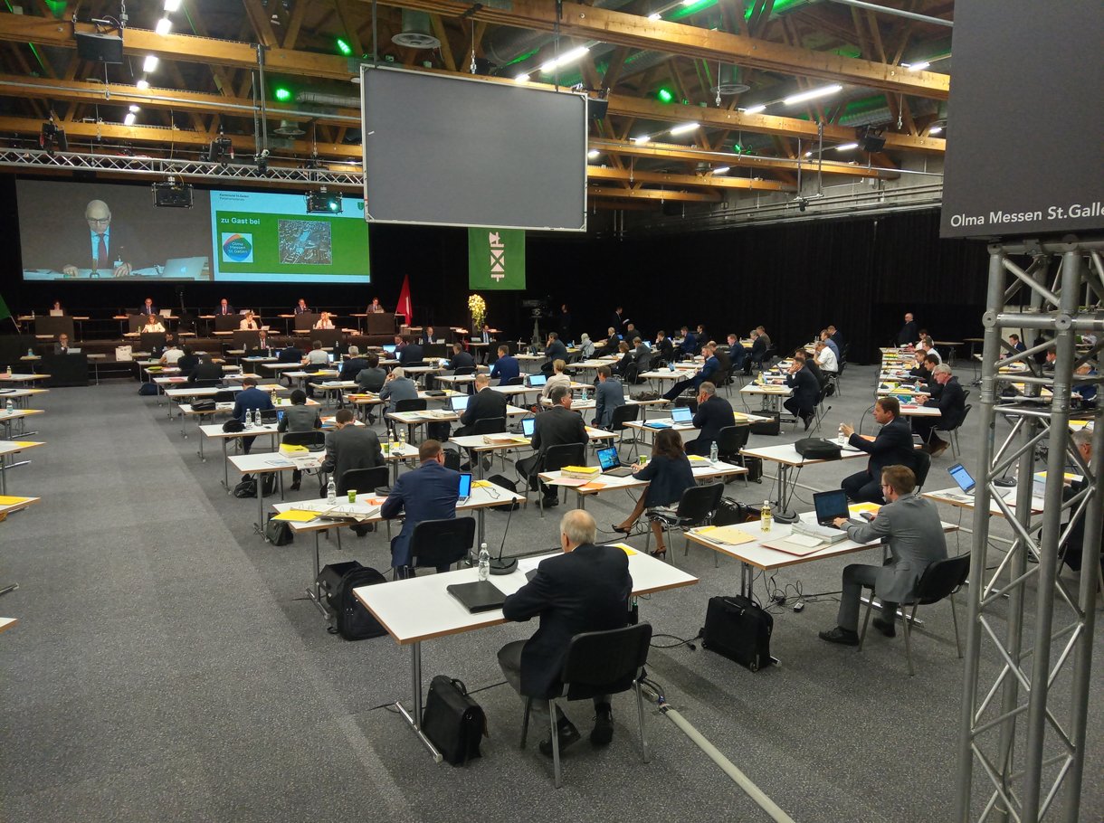Reference image Cantonal Council Special Session St. Gallen