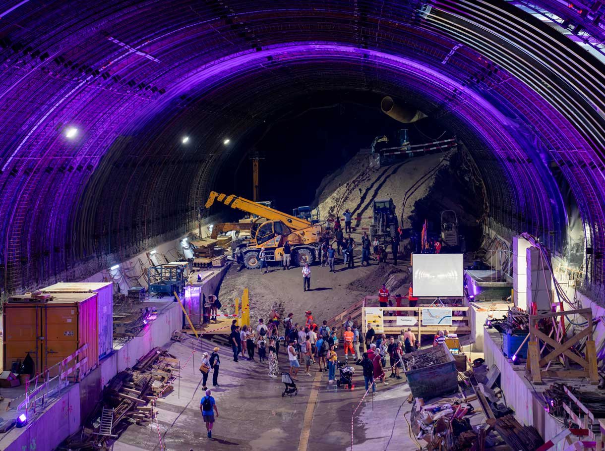 RBS open day at the 2024 construction site, Bern