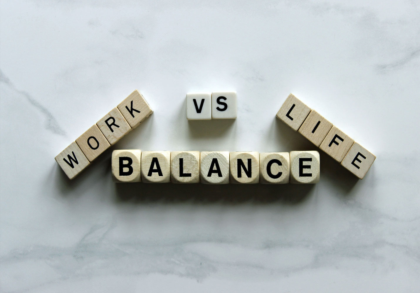 Work-life balance example photo