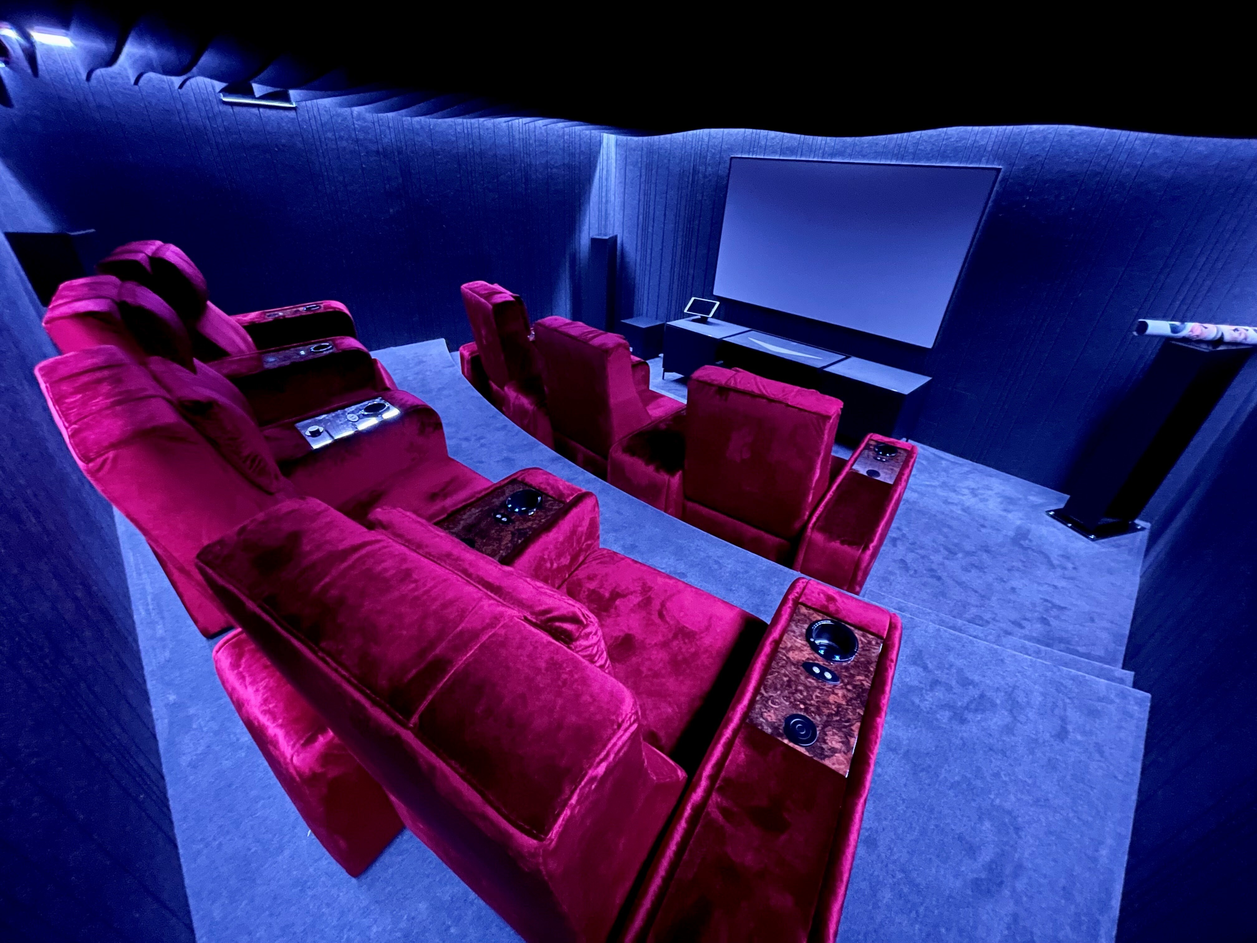 Premium home cinema in Gstaad