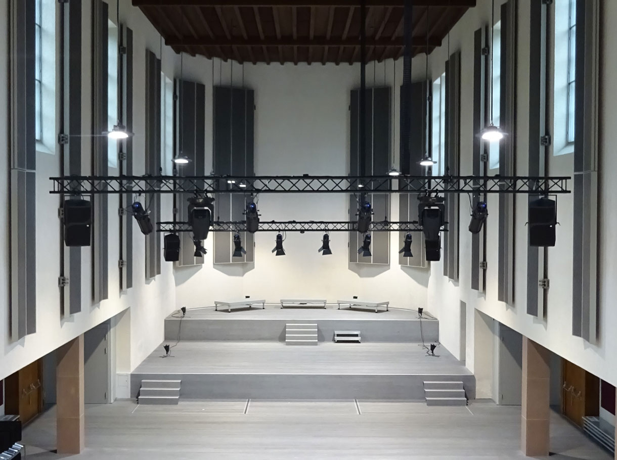 Light & audio control for the Don Bosco Cultural Centre, Basel